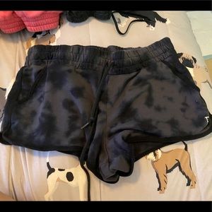 Vs pink varsity shorts large